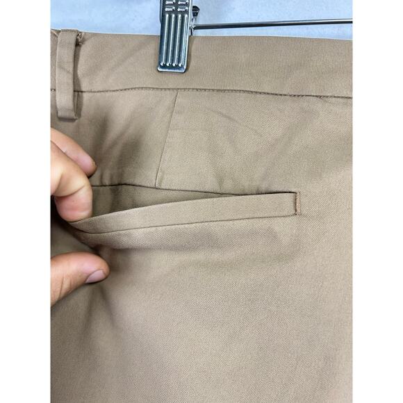 Men's Bonobos Straight Tan Pants - Size 38/32 Gulf Preppy Athleisure - Picture 10 of 12